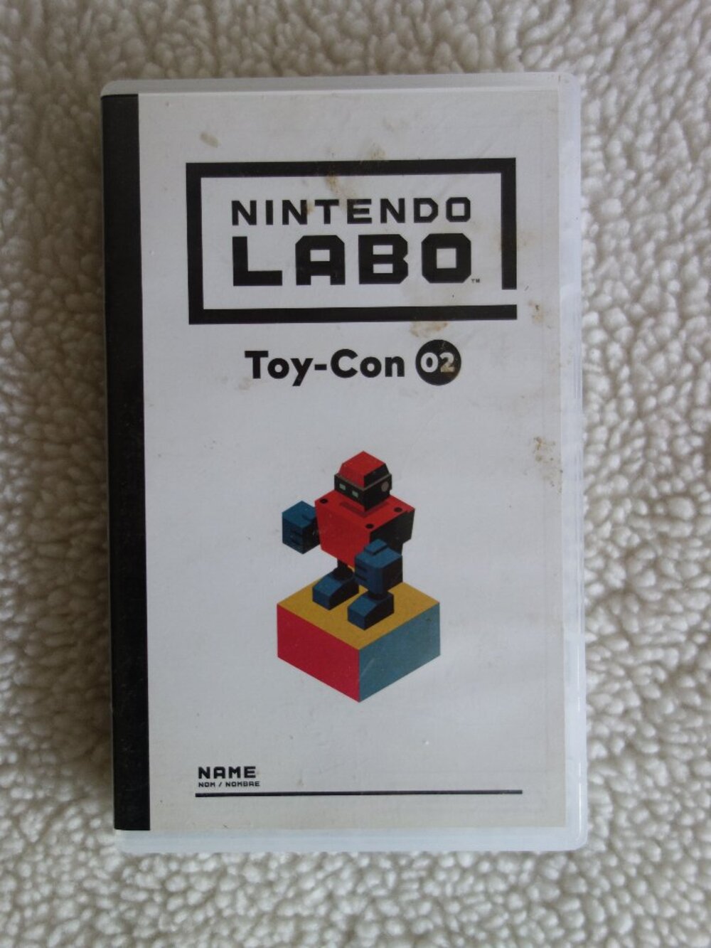 NINTENDO LABO Toy-Con 02 Switch Game Cartridge & Case